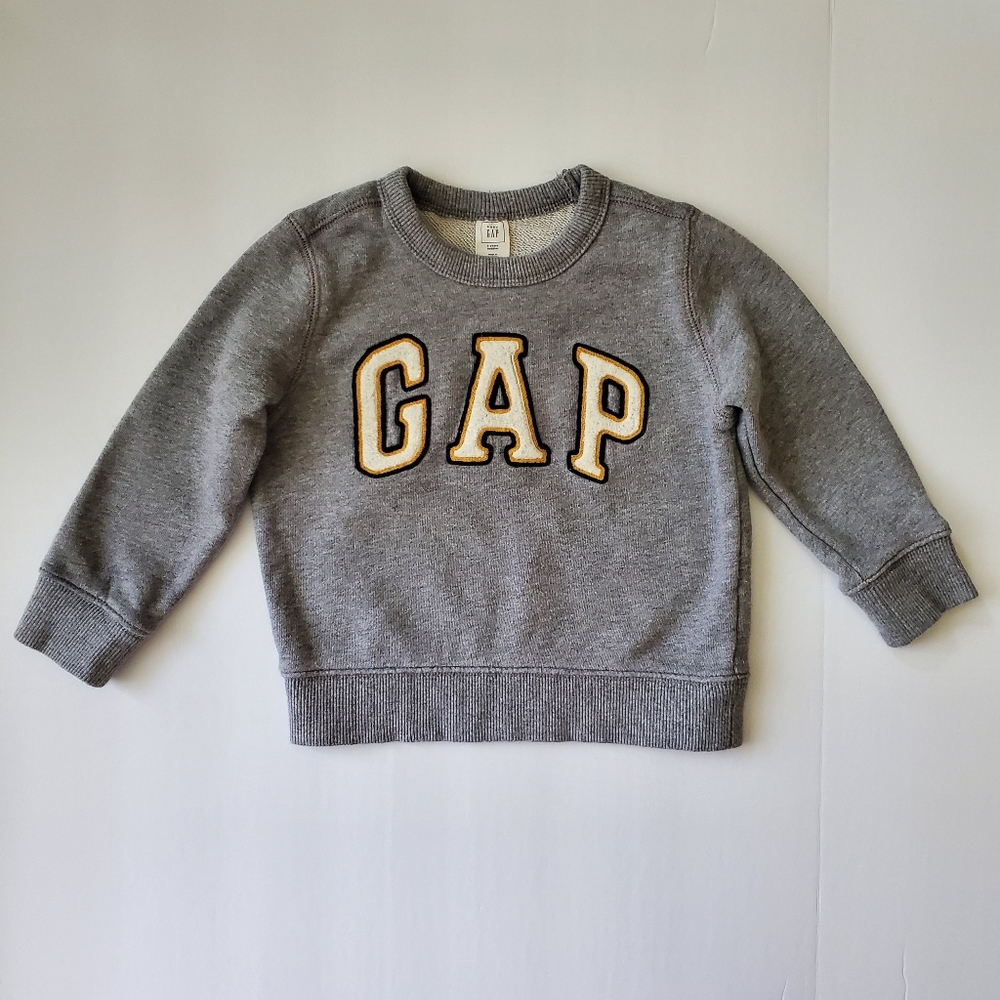 Baby Gap Sweatshirt Size 2 Years Gray Boys Shirt